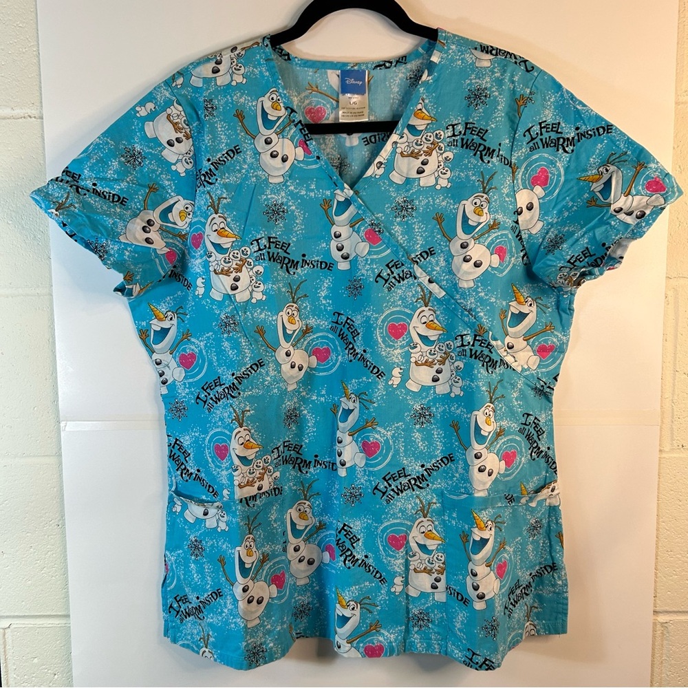 Scrubstar Blue Boxy Short Sleeve Tee
